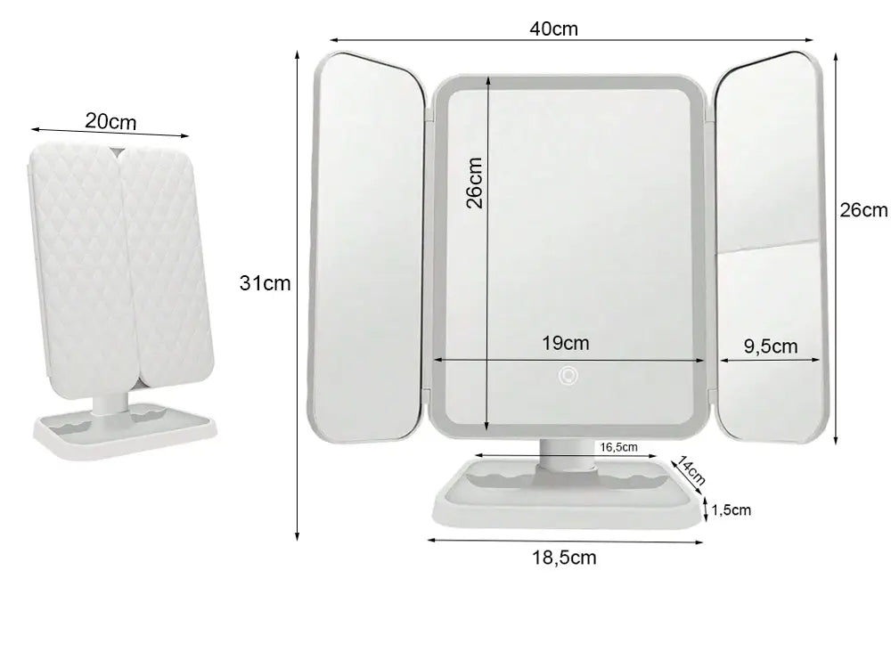 Ogledalo sa LED svetlom – premium model
