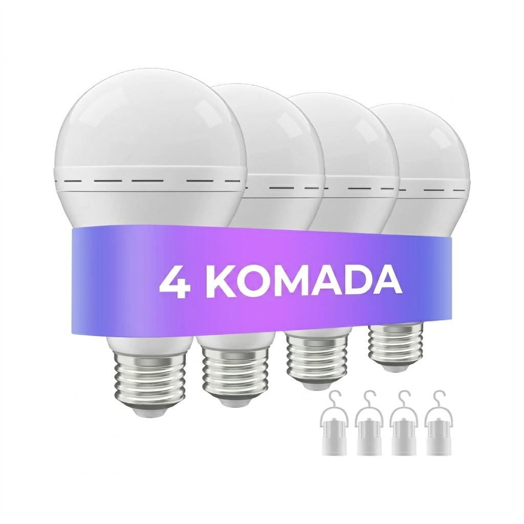 Punjive sijalice za vanredne situacije (4 komada)